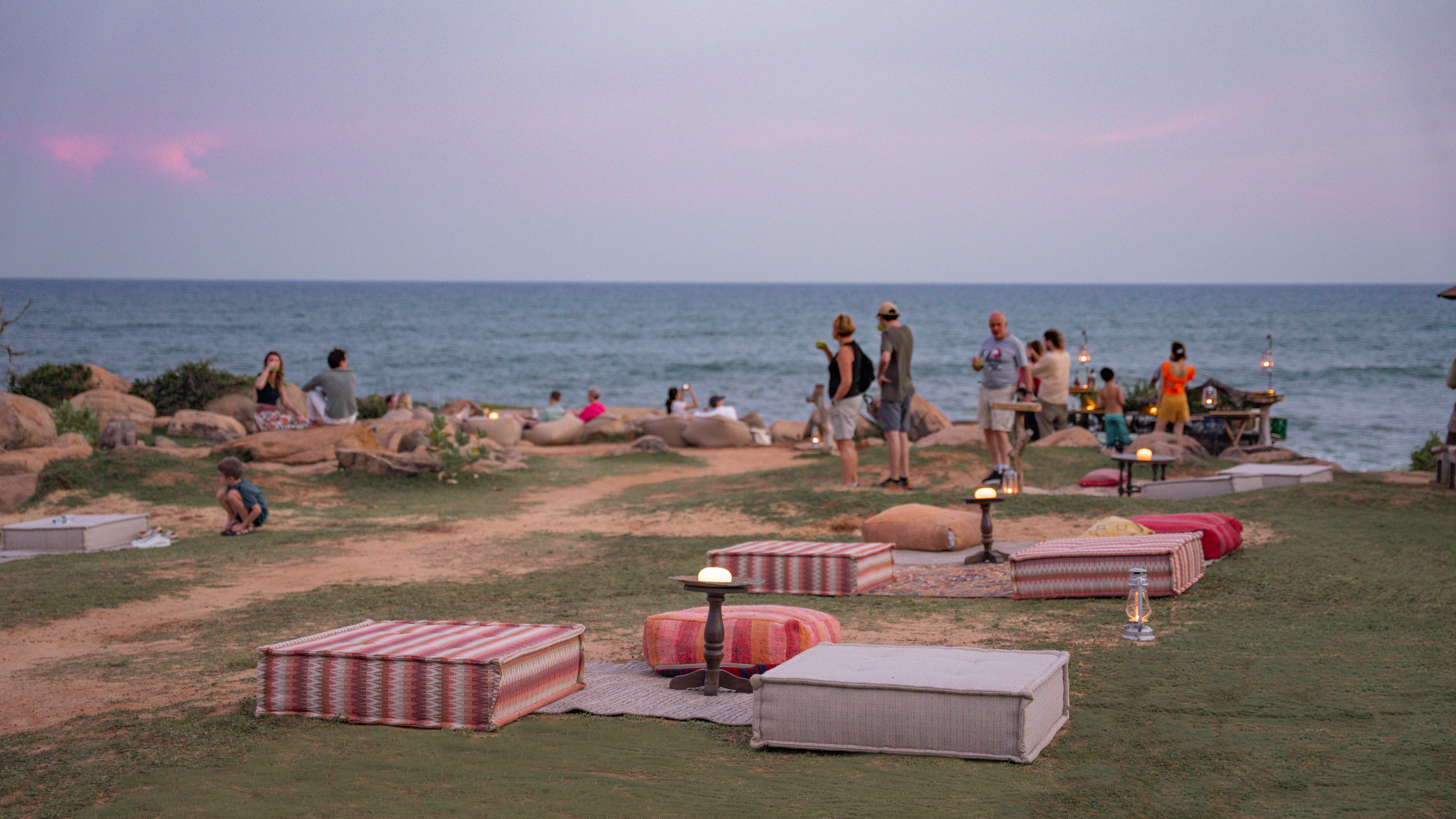 The Dune Lounge at Wild Coast Tented Lodge