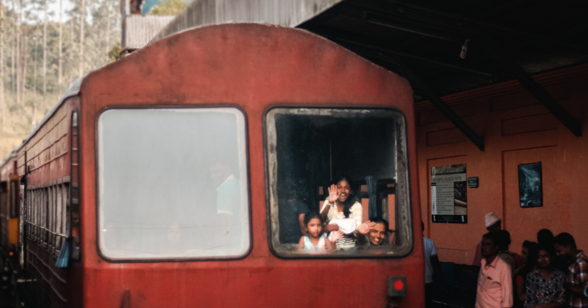 Riding the Podi Menike Train